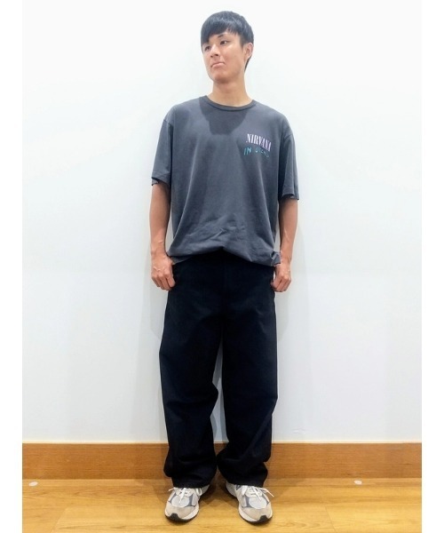 GAP(ギャップ)の「● ニルヴァーナ リラックス グラフィックTシャツ NIRVANA IN UTERO(Tシャツ/カットソー・メンズ・ブラック・L/XL/XS/S/M)」の6枚目の写真