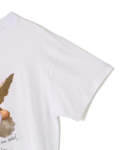 L.H.P(エルエイチピー)の「2113STUDIO/イイルイルサムスタジオ/Loose fit Tshirts Cupid on clo(Tシャツ/カットソー・レディース・ホワイト・F)」の2枚目の写真