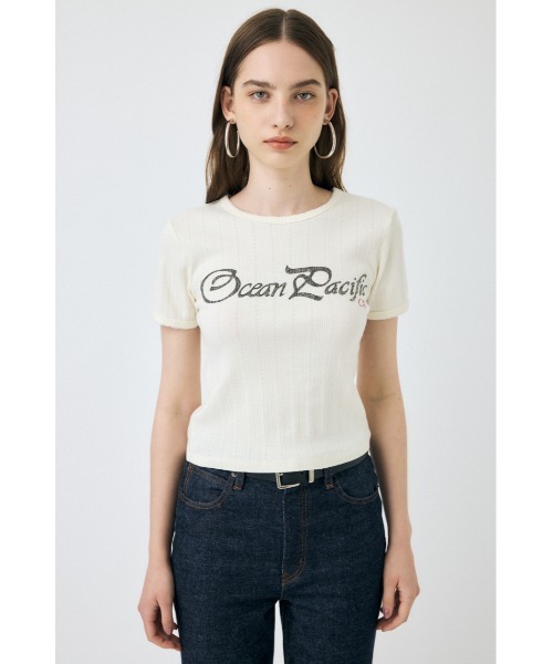 【新品未使用】マウジー　FRONT TIE EYELET シャツ セール】FRONT TIE EYELET シャツ（シャツ/ブラウス）｜MOUSSY