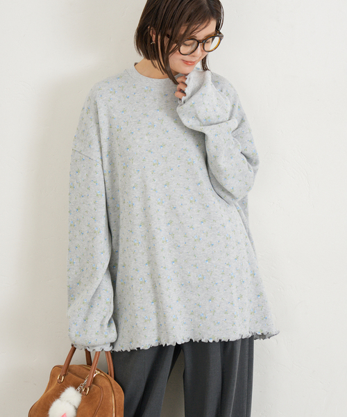 ワッフルオーバートップス（Tシャツ/カットソー）｜U by