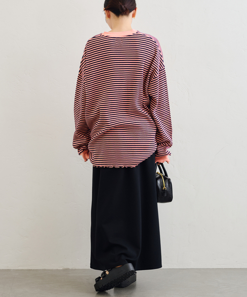 ワッフルオーバートップス（Tシャツ/カットソー）｜U by