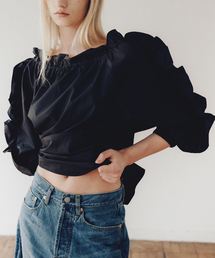 Bonum | オフショルダーフリルブラウス(シャツ/ブラウス)