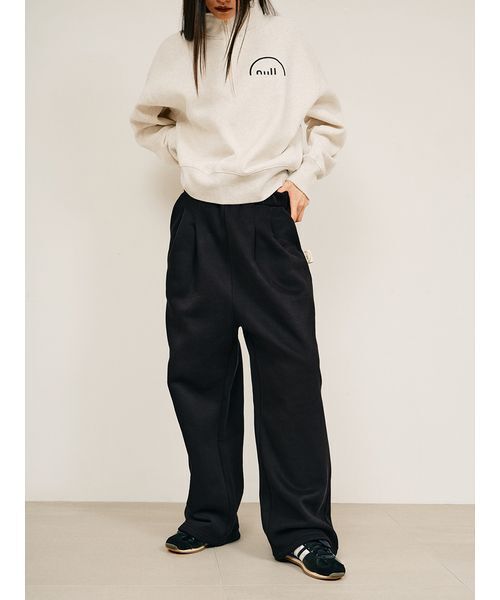 null.(ヌル)の「タックスウェットパンツ(その他パンツ・レディース・ネイビー/ブラック/オートミール・M/S)」の9枚目の写真