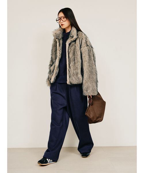 null.(ヌル)の「タックスウェットパンツ(その他パンツ・レディース・ネイビー/ブラック/オートミール・M/S)」の15枚目の写真