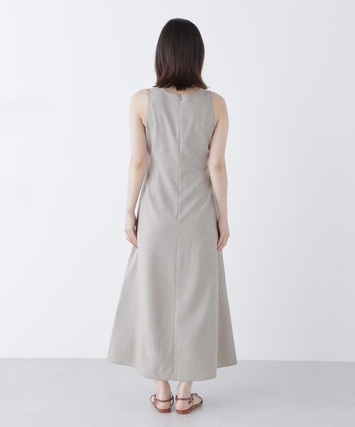 NATURAL BEAUTY BASIC(ナチュラルビューティーベーシック)の「◇透かし編みニット&アメスリワンピース(ワンピース・レディース・グレー系その他/ベージュ系その他・P/S/MEDIUM)」の16枚目の写真