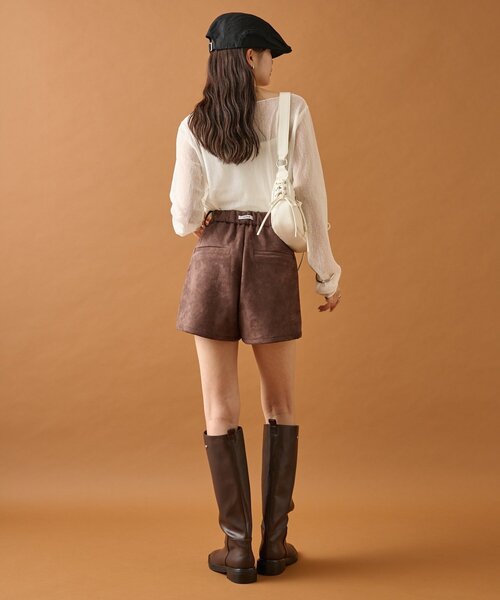 mystic（ミスティック）の「シアースラブロングTシャツ（Tシャツ/カットソー・レディース・イエロー/オフホワイト/ブラック・FREE）」の8枚目の写真