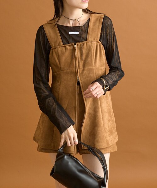 mystic（ミスティック）の「シアースラブロングTシャツ（Tシャツ/カットソー・レディース・イエロー/オフホワイト/ブラック・FREE）」の19枚目の写真