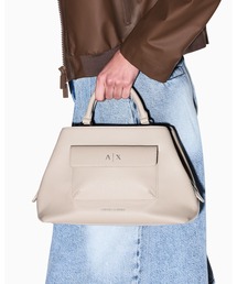 ARMANI EXCHANGE | 【A|X アルマーニ エクスチェンジ】<ZOZO限定>AXロゴ フラップハンドバッグ(ハンドバッグ)