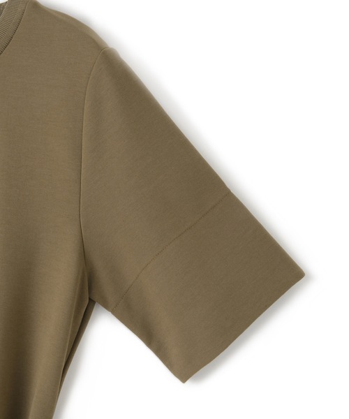 ADAM ET ROPE'（アダムエロペ）の「【サステナブル】ベルトコンビアシメワンピース（ワンピース・レディース・ブラック/ブラウン・FREE）」の20枚目の写真