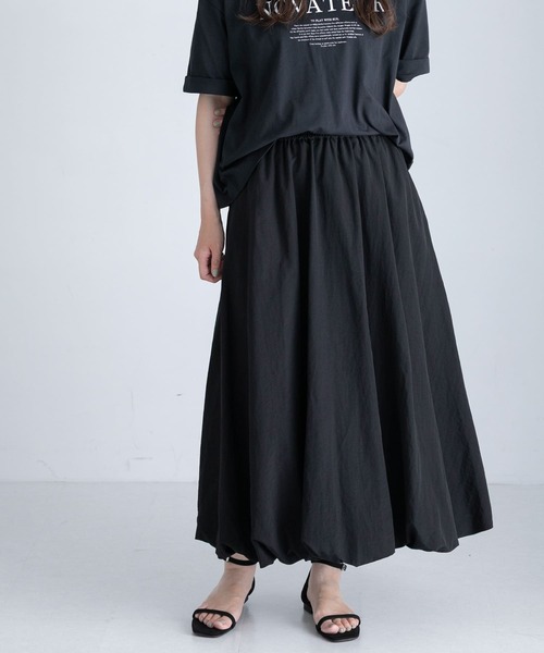 美品 Rene ベロアバルーンスカート WEB限定』グログランバルーンスカート(スカート)|URBAN