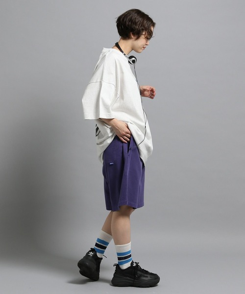 GEORGE'S(ジョージズ)の「ピグメントワイドショートパンツ(その他パンツ・メンズ・ネイビー/パープル・LARGE/MEDIUM)」の6枚目の写真