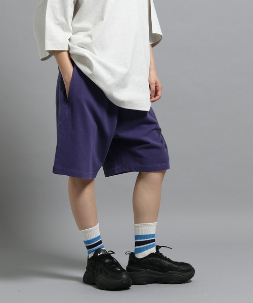 GEORGE'S(ジョージズ)の「ピグメントワイドショートパンツ(その他パンツ・メンズ・ネイビー/パープル・LARGE/MEDIUM)」の9枚目の写真