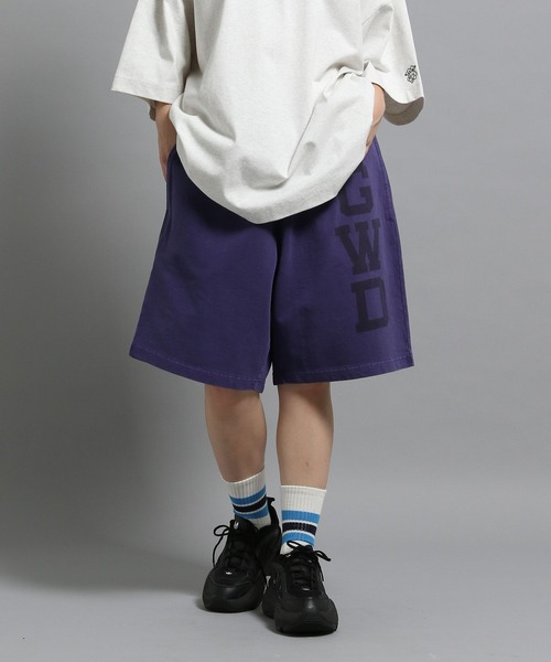 GEORGE'S(ジョージズ)の「ピグメントワイドショートパンツ(その他パンツ・メンズ・ネイビー/パープル・LARGE/MEDIUM)」の10枚目の写真