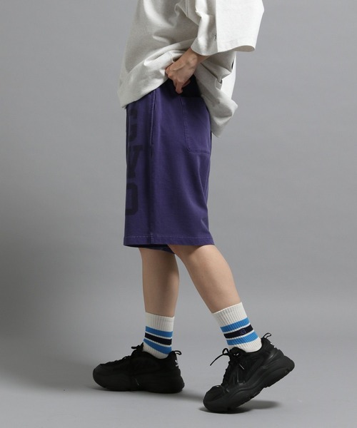 GEORGE'S(ジョージズ)の「ピグメントワイドショートパンツ(その他パンツ・メンズ・ネイビー/パープル・LARGE/MEDIUM)」の13枚目の写真
