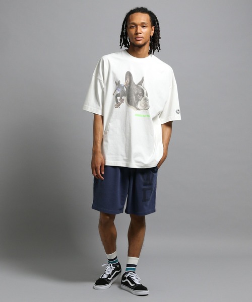 GEORGE'S(ジョージズ)の「ピグメントワイドショートパンツ(その他パンツ・メンズ・ネイビー/パープル・LARGE/MEDIUM)」の17枚目の写真