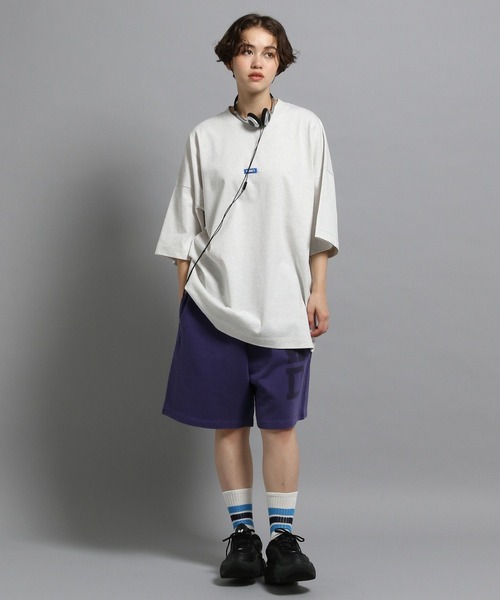 GEORGE'S(ジョージズ)の「ピグメントワイドショートパンツ(その他パンツ・メンズ・ネイビー/パープル・LARGE/MEDIUM)」の3枚目の写真