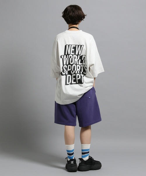 GEORGE'S(ジョージズ)の「ピグメントワイドショートパンツ(その他パンツ・メンズ・ネイビー/パープル・LARGE/MEDIUM)」の4枚目の写真