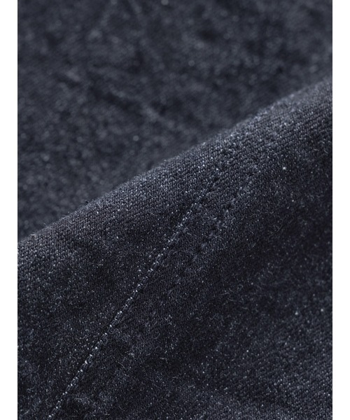 COHINA（コヒナ）の「COHINA DENIM フレアサロペットパンツ 【低身長・小柄女性】（サロペット/オーバーオール・レディース・ネイビー・XS）」の2枚目の写真