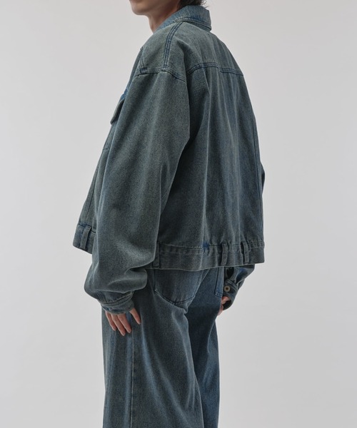 新品未使用！Patou クロップドデニムジャケット 663c013a706f448e41861a8c22fa25