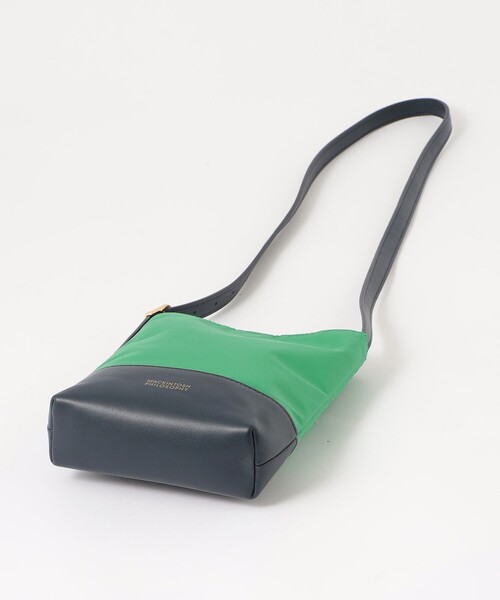 MACKINTOSH PHILOSOPHY（ﾏｯｷﾝﾄｯｼｭ ﾌｨﾛｿﾌｨｰ）の「ナイロンミニポシェット（ショルダーバッグ・レディース・グリーン/オフホワイト/ブラック・FREE）」の6枚目の写真