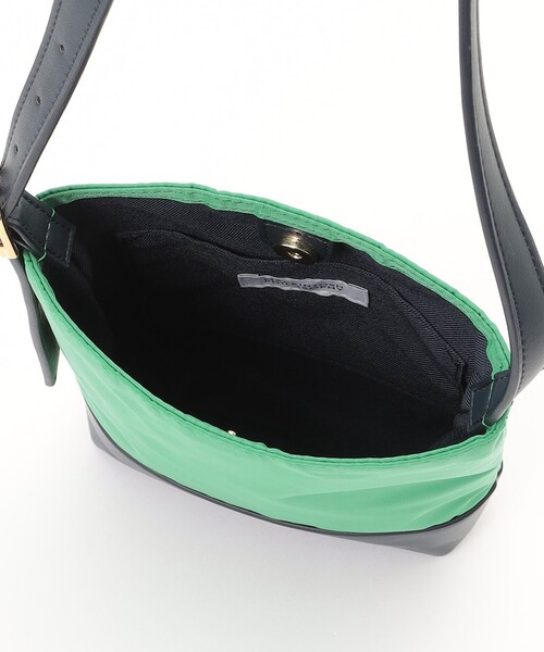 MACKINTOSH PHILOSOPHY（ﾏｯｷﾝﾄｯｼｭ ﾌｨﾛｿﾌｨｰ）の「ナイロンミニポシェット（ショルダーバッグ・レディース・グリーン/オフホワイト/ブラック・FREE）」の7枚目の写真