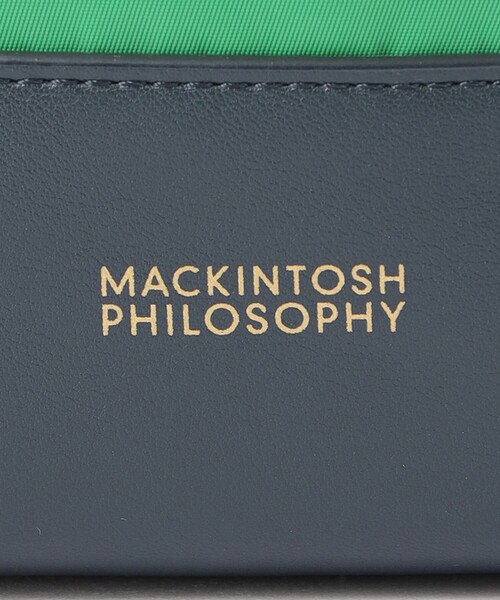 MACKINTOSH PHILOSOPHY（ﾏｯｷﾝﾄｯｼｭ ﾌｨﾛｿﾌｨｰ）の「ナイロンミニポシェット（ショルダーバッグ・レディース・グリーン/オフホワイト/ブラック・FREE）」の9枚目の写真
