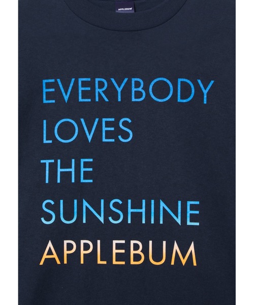 APPLEBUM（アップルバム）の「“Sunshine” L/S T-shirt（Tシャツ/カットソー・メンズ・アッシュグレー/ネイビー/ホワイト・XX-LARGE/X-LARGE/LARGE/MEDIUM）」の4枚目の写真