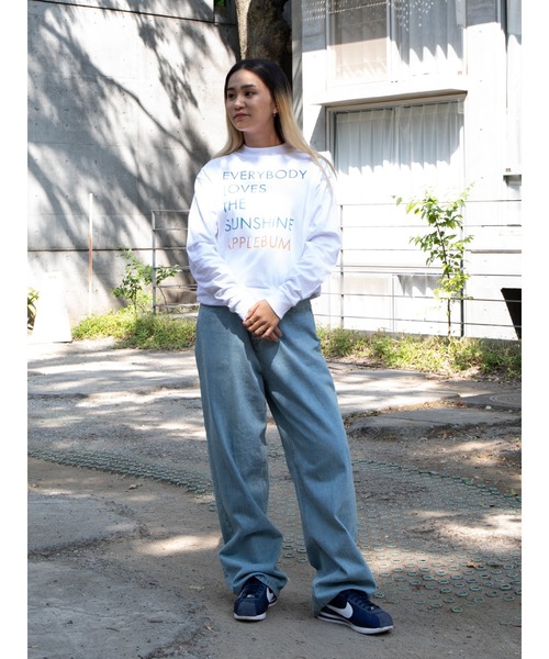 APPLEBUM（アップルバム）の「“Sunshine” L/S T-shirt（Tシャツ/カットソー・メンズ・アッシュグレー/ネイビー/ホワイト・XX-LARGE/X-LARGE/LARGE/MEDIUM）」の11枚目の写真