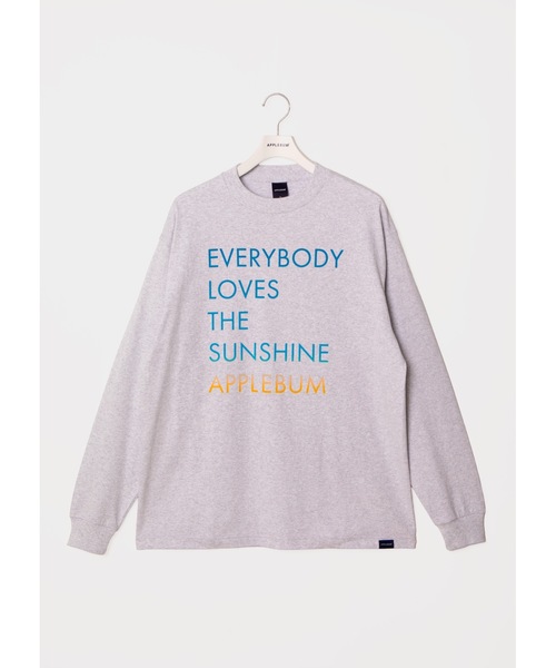 APPLEBUM（アップルバム）の「“Sunshine” L/S T-shirt（Tシャツ/カットソー・メンズ・アッシュグレー/ネイビー/ホワイト・XX-LARGE/X-LARGE/LARGE/MEDIUM）」の15枚目の写真