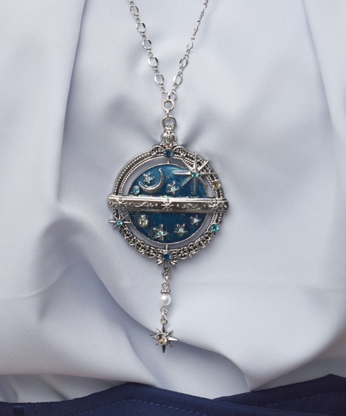 axes femme(アクシーズファム)の「星巡りの天球儀ネックレス(ネックレス・レディース・シルバー/ゴールド・FREE)」の13枚目の写真