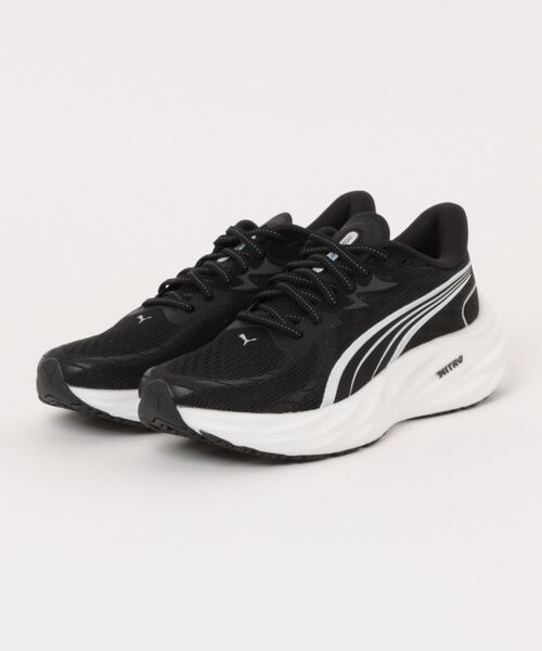 PUMA メンズ ヴェロシティ ニトロ 4 AP ランニングシューズ 27cm