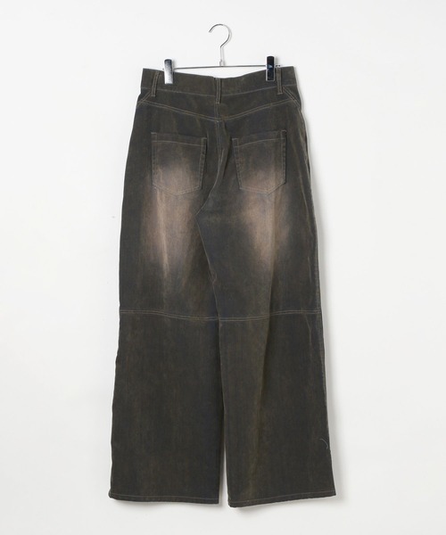 3.3 Field Trip （3.3フィールドトリップ）の「3.3 Field Trip／カーブフロッキーデニム（デニムパンツ・メンズ・ブラウン/ブルー・LARGE/MEDIUM）」の15枚目の写真