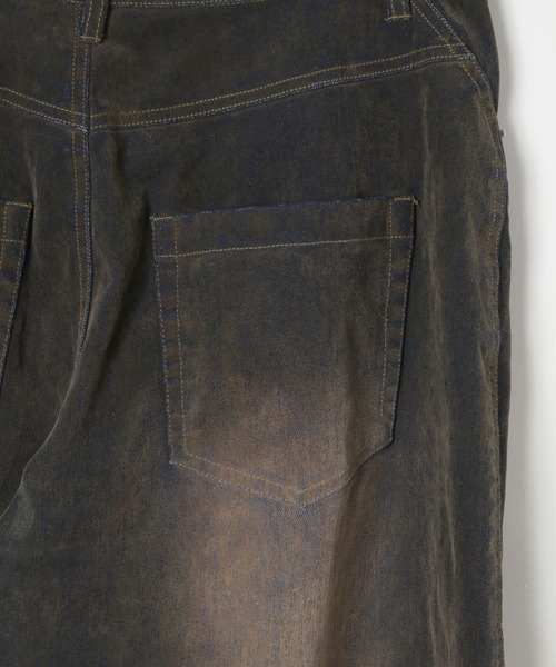 3.3 Field Trip （3.3フィールドトリップ）の「3.3 Field Trip／カーブフロッキーデニム（デニムパンツ・メンズ・ブラウン/ブルー・LARGE/MEDIUM）」の20枚目の写真