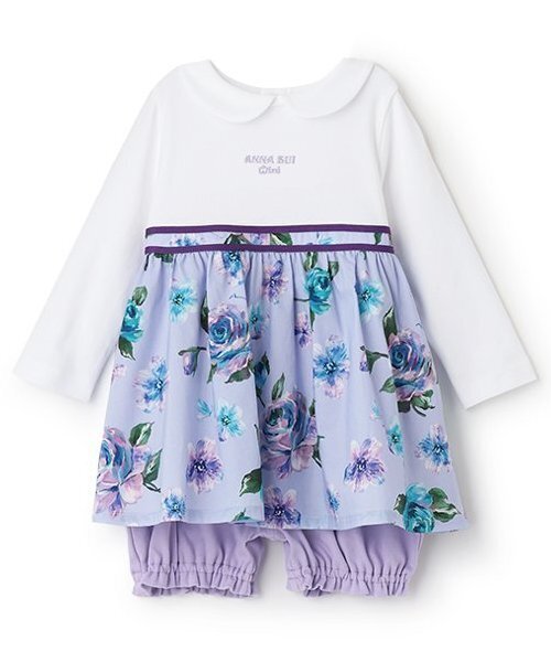 ANNA SUI mini（アナスイ・ミニ）の「ボーダー2Wayオール