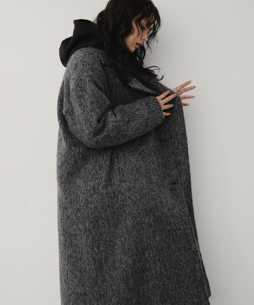 Aunt Marie's（アントマリーズ）の「スタンドカラー3WAYシャギーロング