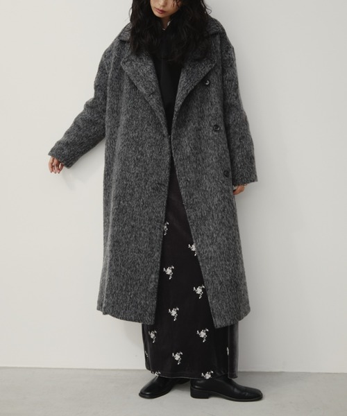 Aunt Marie's（アントマリーズ）の「スタンドカラー3WAYシャギーロング