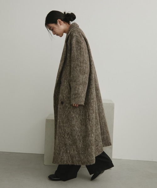 Aunt Marie's（アントマリーズ）の「スタンドカラー3WAYシャギーロング