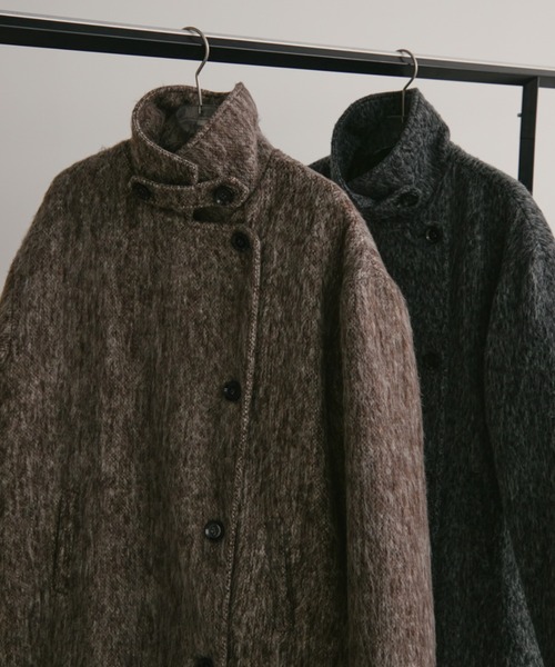 Aunt Marie's（アントマリーズ）の「スタンドカラー3WAYシャギーロング