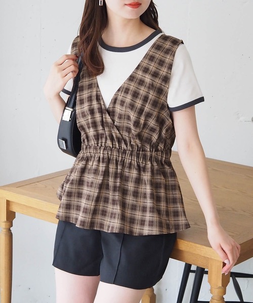 DOMELLE ドメル バックフォーム ベスト S 1500024F0825_m1_a012.jpg