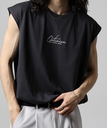 ワイドノースリーブTシャツ