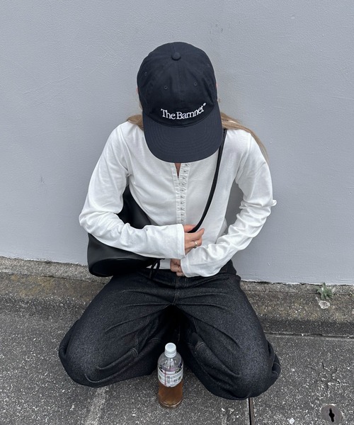 feepur（フェピュール）の「フライスホックロンTee（Tシャツ/カットソー・レディース・オフホワイト/ブラック・MEDIUM）」の11枚目の写真