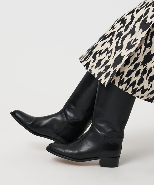 UNITED ARROWS（ユナイテッドアローズ）の「バックジップ ロングブーツ（ブーツ・レディース・ブラック・38/35/36/37/35h/36h/37h）」の21枚目の写真