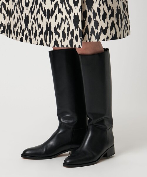 UNITED ARROWS（ユナイテッドアローズ）の「バックジップ ロングブーツ（ブーツ・レディース・ブラック・38/35/36/37/35h/36h/37h）」の7枚目の写真