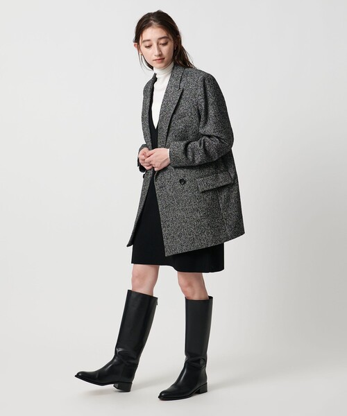 UNITED ARROWS（ユナイテッドアローズ）の「バックジップ ロングブーツ（ブーツ・レディース・ブラック・38/35/36/37/35h/36h/37h）」の15枚目の写真