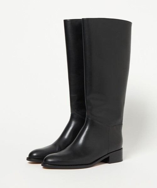 UNITED ARROWS（ユナイテッドアローズ）の「バックジップ ロングブーツ（ブーツ・レディース・ブラック・38/35/36/37/35h/36h/37h）」の4枚目の写真