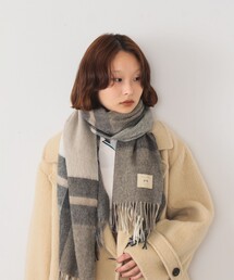 Ray BEAMS | MOON チェック ストール 25AW(マフラー)