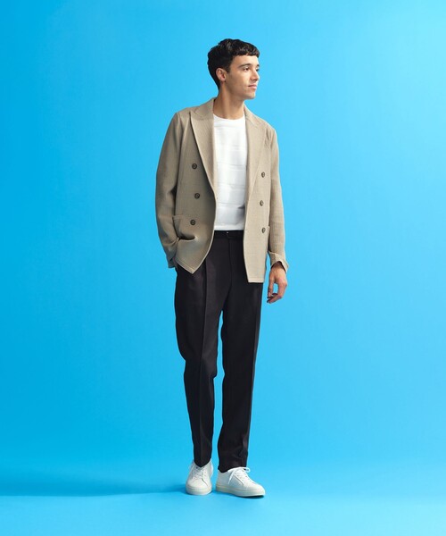 MACKINTOSH PHILOSOPHY(マッキントッシュ フィロソフィー)の「1タックドローコードパンツ ドライストレッチオックス(その他パンツ・メンズ・グレー系その他/チャコールグレー・38/40)」の3枚目の写真