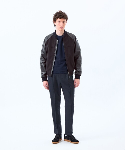 MACKINTOSH PHILOSOPHY(マッキントッシュ フィロソフィー)の「1タックドローコードパンツ ドライストレッチオックス(その他パンツ・メンズ・グレー系その他/チャコールグレー・38/40)」の5枚目の写真