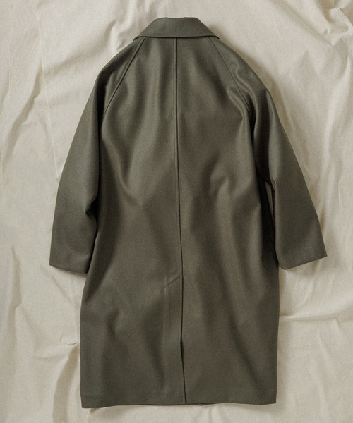 WILD LIFE TAILOR Adam et Rope'(ワイルドテーラーアダムエロペ )の「【WILD LIFE TAILOR】WOOL MELTON COAT(その他アウター・メンズ・カーキ・L/M)」の2枚目の写真