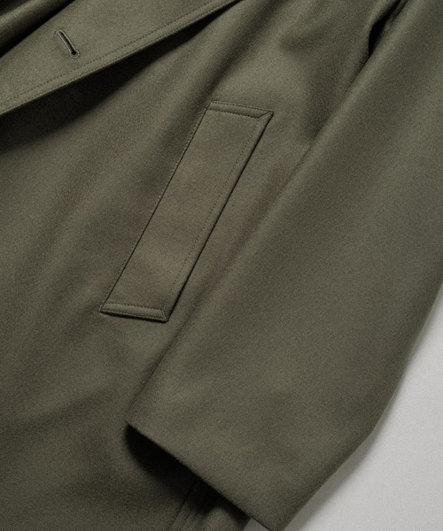 WILD LIFE TAILOR Adam et Rope'(ワイルドテーラーアダムエロペ )の「【WILD LIFE TAILOR】WOOL MELTON COAT(その他アウター・メンズ・カーキ・L/M)」の5枚目の写真